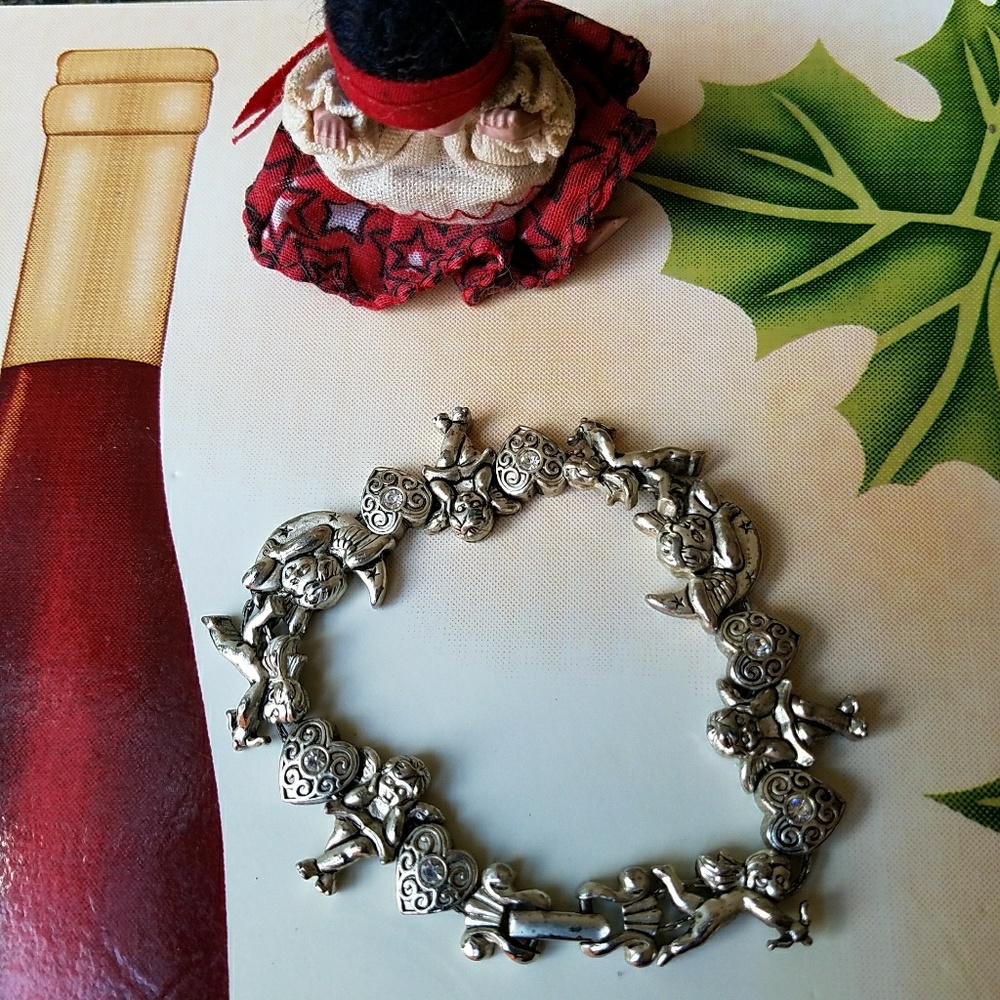 Angel/Heart  Bracelet